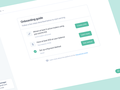 Onboarding + Dashboard Animation animation clean dashboard minimal onboarding ui userflow ux