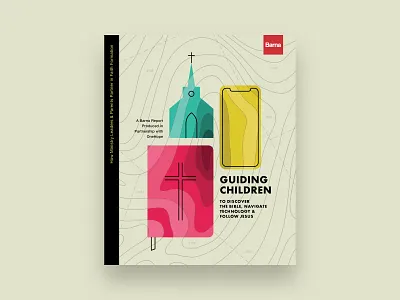 Barna Group's "Guiding Children" Research Monograph book cover branding cover design editorial illustration infographics layout lettering logo monograph research type typography ui ux vector