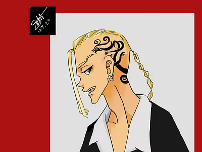 Draken animation anime art branding color concept design digital graphic design illustration logo