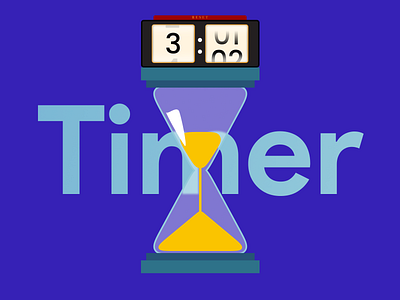 Countdown Timer adobe beginner branding design dribbble figma illustration logo minimal timer ui