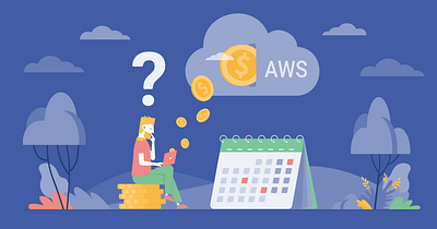 AWS Should I Pay Upfront or Use the Pay-as-You-Go Approach amazon server aws aws costs branding design illustration software development ui ux vector web design web development