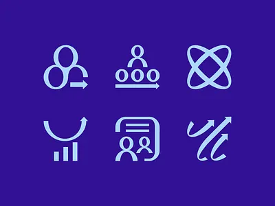 ACC distribution icons acc branding deep blue distribution electric elipse gateway icon icons light blue modern new tech technology