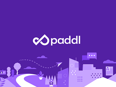 Paddl Co. Brand Illustration brand identity branding character design design system flat design graphic design illustration logo design startup tech company vector art