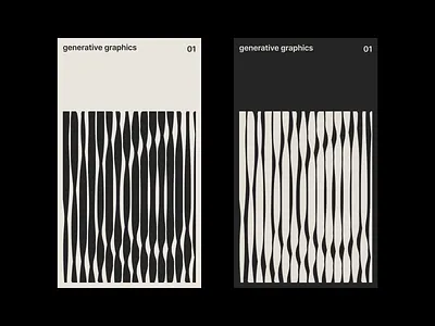 generative graphics 01 clean design editorial graphic design layout minimal modernist poster swiss typography