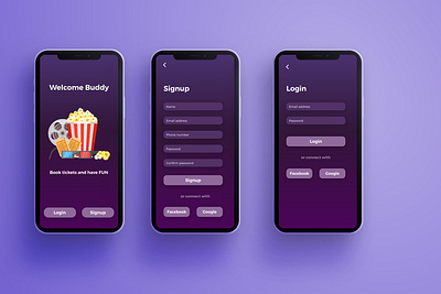 Login Page - Daily Ui - 01 app dailyui design graphic design ui ux