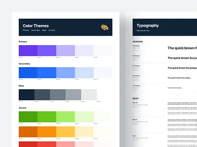 Typefaces and Colors for eCommerce web Design's Design system color guide color palette colors design guide design styles design system ecommerce ecommerce website figma tokens webflow website website design