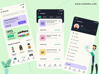 Medical Mobile App app design creative doctor figma health healthcare healthcare app medical medical app medical ui medicine mobile app mobile app design mobile design mobile ui modern ui uiux