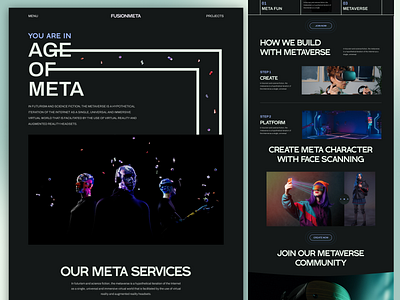 Metaverse web3 ar vr agency website design agency agency website ar arvr business website creative design crypto crypto currency design studio meta metaverse modern design nft nft art tech technology vr web design web3 web3 agency