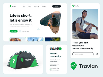 Travlan: branding, logo design, visual identity brand identity brand sign branding business graphic design guide kahaf logo minimal design tour tourism travel travel agency travel company trip visual design