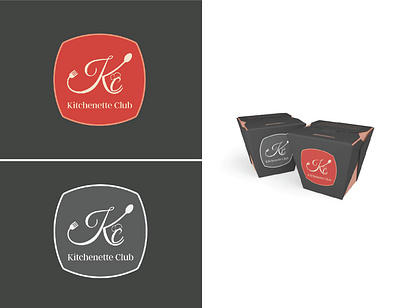 Kitechenette Club | Online Food Delivery Chef Page logo branding chef logo food app logo food logo kitechen logo logo online food logo