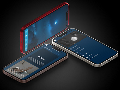 Sleepoo - for batter sleep 4k wallpaper app ui application ui beauty application design graphic design illustration logo mobile app ui sleep ui
