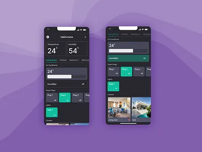 Smart home remote adaptive control dailyui design home inspiration landing mobile remote smart ui ux
