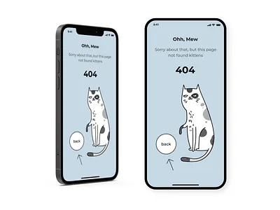 404 Page Design 404 404 page app application branding dailyui design figma graphic design illustration logo minimalist mobile study case ui ux vector