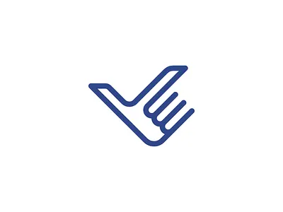 Hand Checklist+Bird aviation bird bowo456 check freelance hand logo pilot