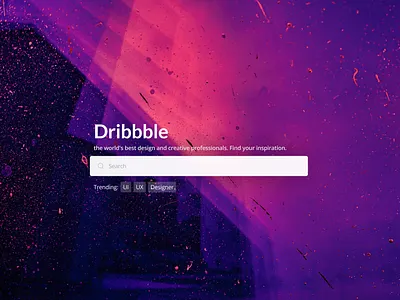 Search concept dailyui design illustration landing modal popup search ui ux web