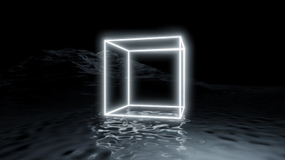 Corvus research 3d animation blender branding cube design landing light logo particles reflection ui ux vector webgl website