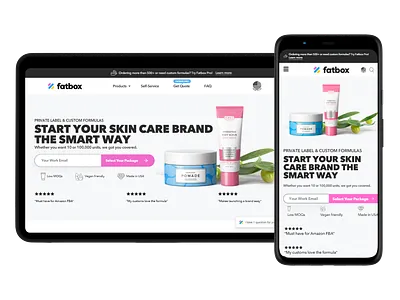 Customized E-commerce experience ux design