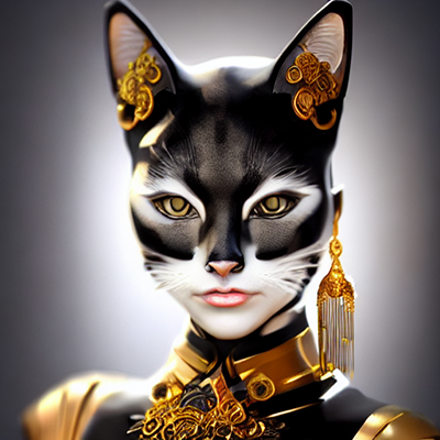 Cat Woman illustration