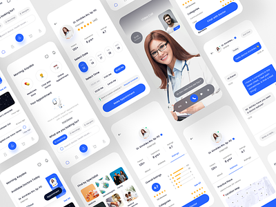 Dribbble - Nursing Care Website Header Design.png by Alix Marker