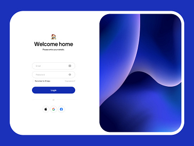 Login abstract banner emoji login signup slide wallpaper