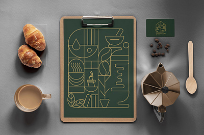 Menu Design branding coffee logo design graphic design illustration logo vector visual identity