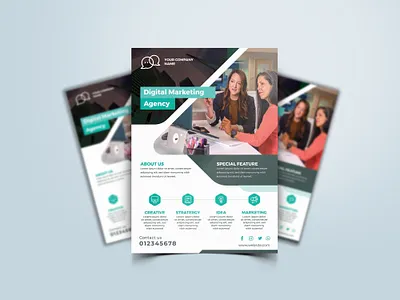 Corporate Flyer Design brochure design business flyer design corporate flyer flyer flyer design flyers poster design social media design webinar