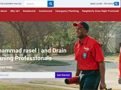 Plumbing website in 24 hours with WordPress branding business designer ecommerce elementor pro landing page nft onpage seo real estate sports gym ui