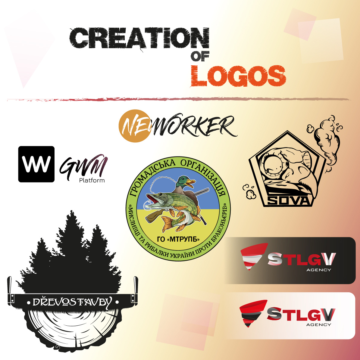 Example of Creation of logo