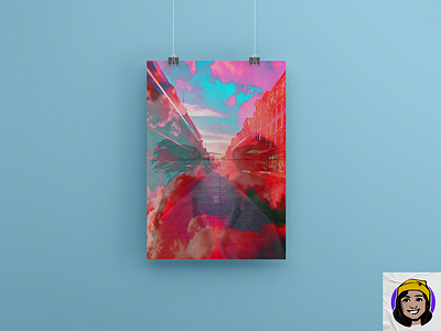 Duality of Self Poster brand branding photoshop poster woman