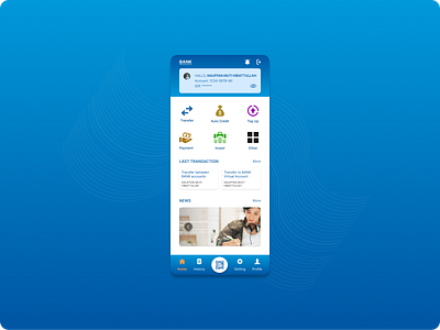 Bank App for Regular #insight #portfolio 3d animation app branding design graphic design illustration logo mobile motion graphics typography ui ux vector web