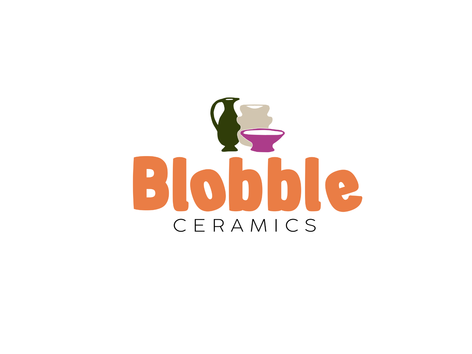 Example of Logo Concept- Blobble Ceramics