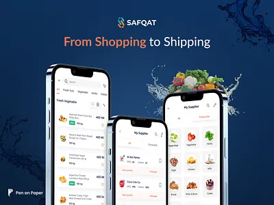 App for E-commerce app appdesign branding design designstudio ecommerce graphic design groceries illustration logo penonpaper ui ui design ui ux uidesign uiux webdesign websitedesign