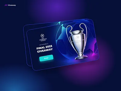 Daily UI #097 - Giveaway 97 champions league dailyui ui