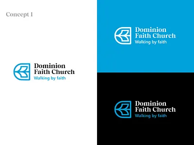 Dominion Church Logo Concept brand brand and identity branding callbud callbud design design graphic identity illustration logo marvin serunjogi vector