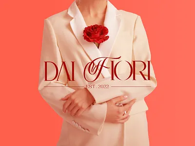 Dai Fiori Perfume - Brand Identity brand brand identity branding brandingdesign design graphic design illustration logo mockup perfume packaging perfume