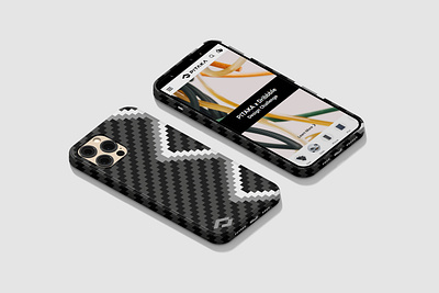 PITAKA Phone Case animal black black case brand case case concept case idea concept cute case design graphic design idea illustration ipgone case iphone line mockup new phone phone case ui