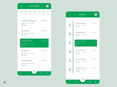 Schedule daily dailyui design figma schedule ui ux
