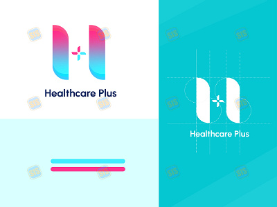 Medical Clinic Logo Design "Healthcare Plus" branding clinic cliniclogo creative doctor health healthcare hospital logo logodesign medical treatment