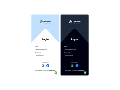 Simple Login Screen figma login ui user interface