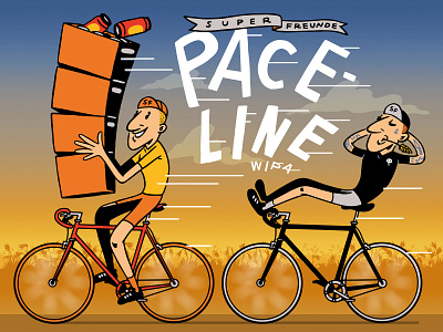 PACELINE craftbeer illustration superfreunde