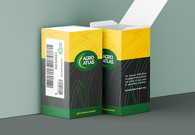 Packaging design for agricultural machinery spare parts. agro arrows box brand brandbook branding business company create design green identity logo logotype package package design packaging spare parts technique