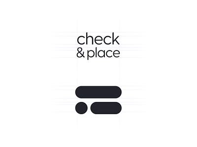 check&place Logotype booking branding checkandplace checkplace colors design logo logotype reservation timeline typography ui usability user experience design user interface design ux