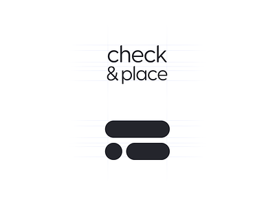 check&place Logotype booking branding checkandplace checkplace colors design logo logotype reservation simpra design simpra style timeline typography ui usability user experience design user interface design ux