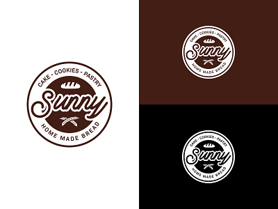 Sunny Bakeshop Logo dribbble dribbble best shot inspirations logo