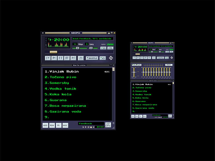 Winamp designs, themes, templates and downloadable graphic elements on ...