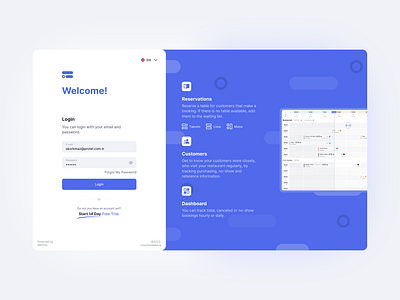 Login & Sign Up Flows adaptive annotations booking checkandplace checkplace colors design login reservation sign up simpra design simpra style ui usability user experience design user flow user interface design ux welcome page
