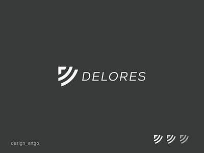 Delores branding d d logo design flat illustration logo logos minimal minimalist monogram simple typography ui vector