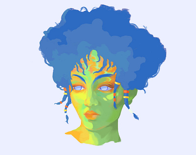 S art character concept illustration