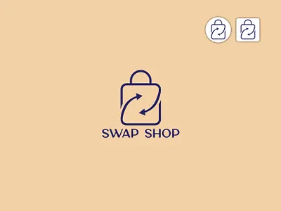 SWAP SHOP logo anbipul98 branding design design logo ecommerce logo fiverr logo icon logo logo design logoseller logotype minimal logo minimalistlogo modernlogo shop logo swap shop logo