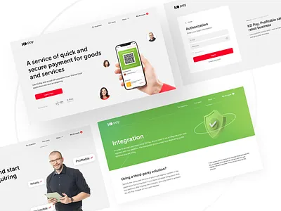 KD Pay — website bank clean design ui finance fintech green interface money pay transaction ui ux web web page webdesign website